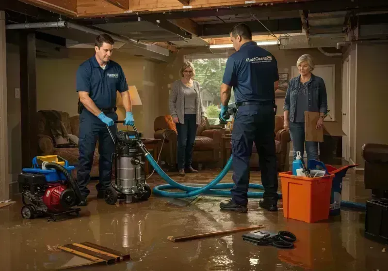 Basement Water Extraction and Removal Techniques process in Jacksonville, IL