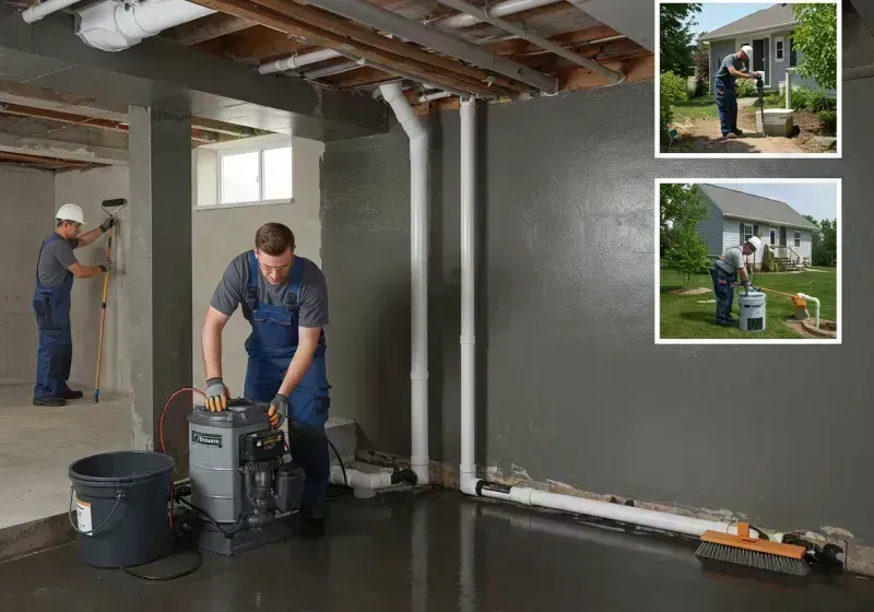 Basement Waterproofing and Flood Prevention process in Jacksonville, IL